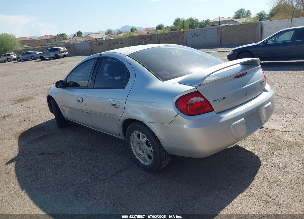 2004 DODGE NEON SXT VIN: 1B3ES56C54D536277