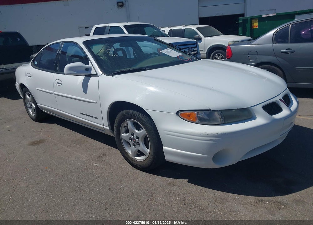 2000 PONTIAC GRAND PRIX SE VIN: 1G2WK52J7YF351122