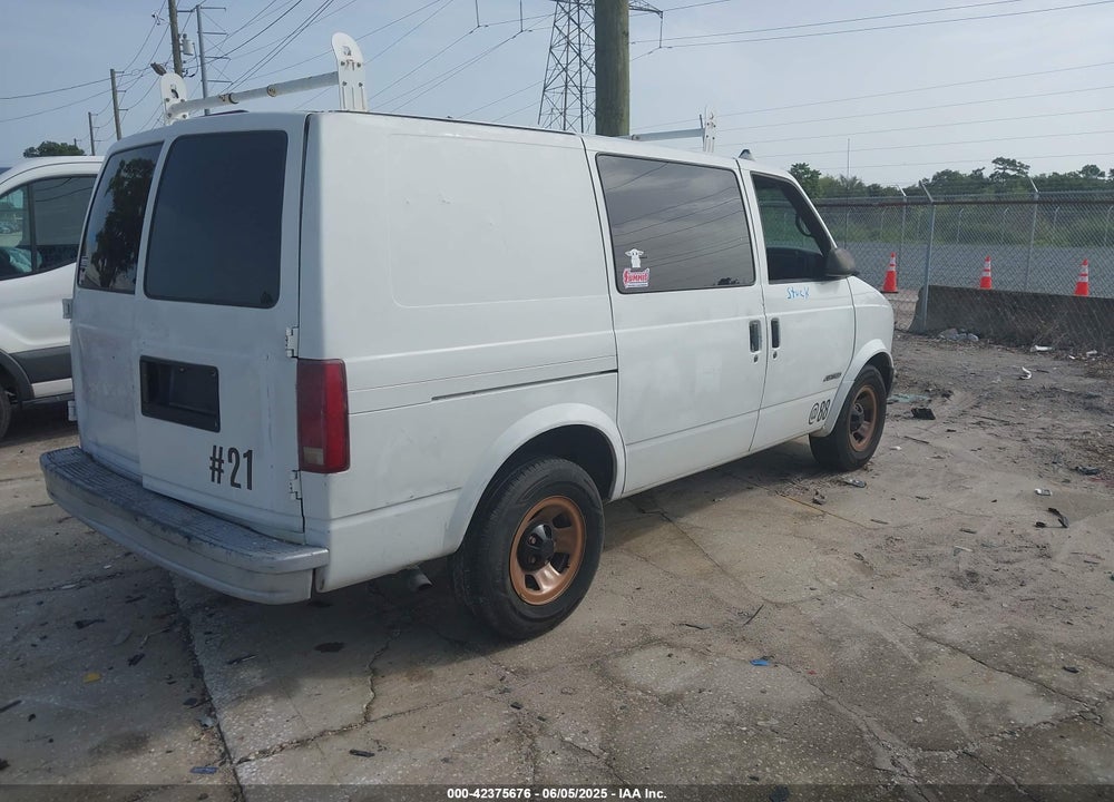 2001 CHEVROLET ASTRO VIN: 1GCDM19W81B141620