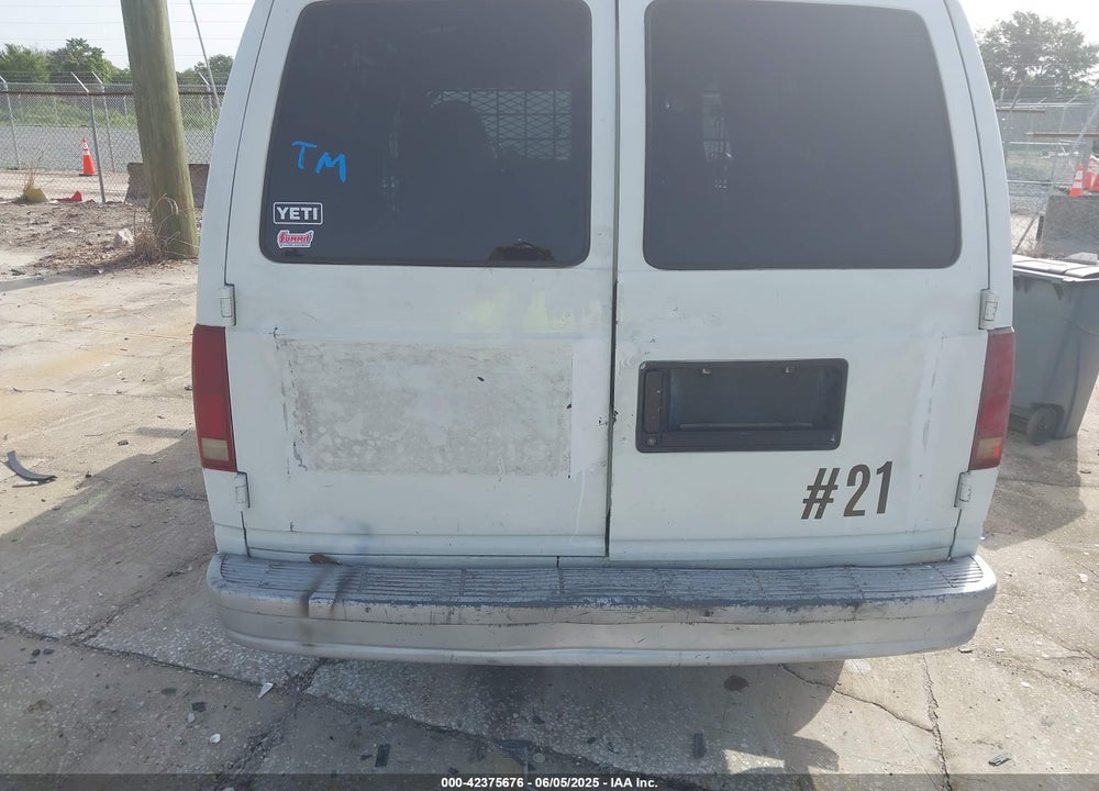 2001 CHEVROLET ASTRO VIN: 1GCDM19W81B141620