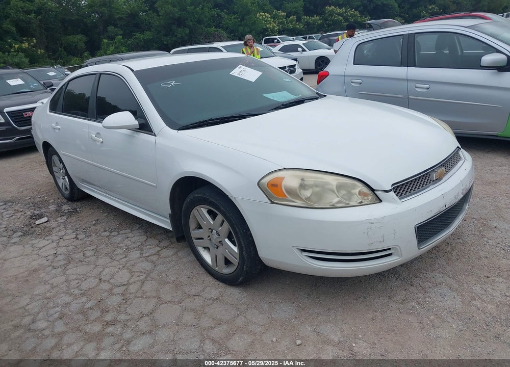 2012 CHEVROLET IMPALA LT VIN: 2G1WB5E36C1116597