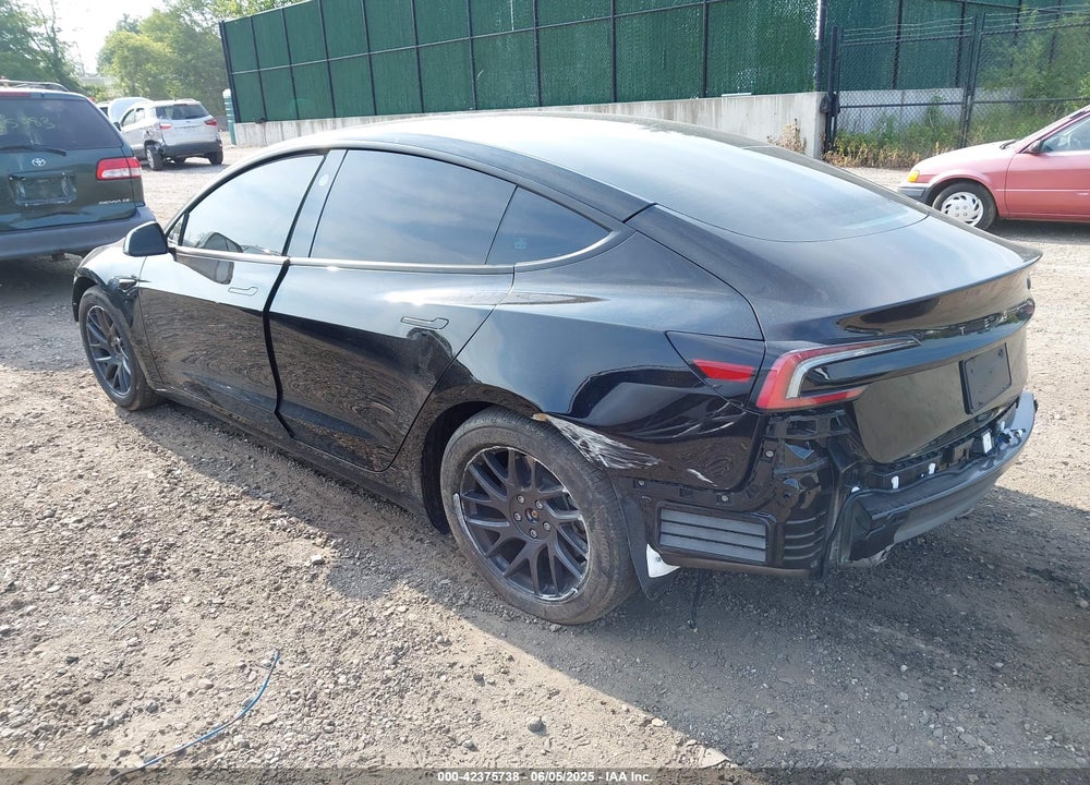 2025 TESLA MODEL 3 LONG RANGE REAR-WHEEL DRIVE VIN: 5YJ3E1EA4SF914780