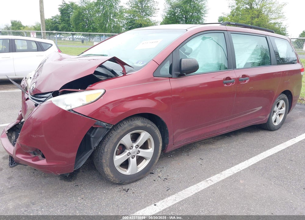 2011 TOYOTA SIENNA BASE V6 VIN: 5TDZK3DC5BS158065