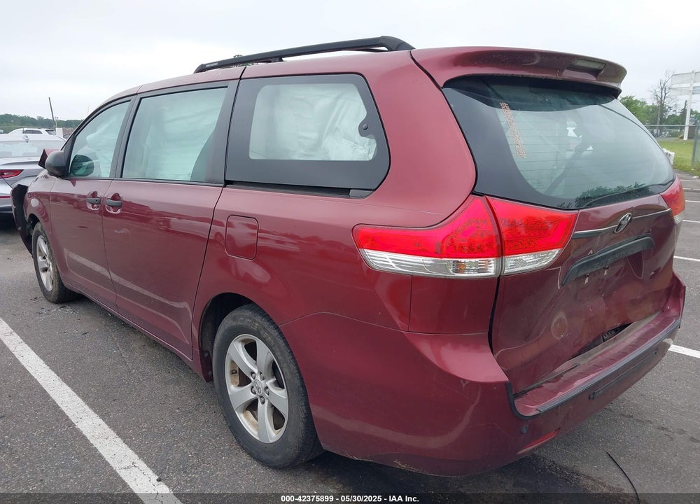 2011 TOYOTA SIENNA BASE V6 VIN: 5TDZK3DC5BS158065