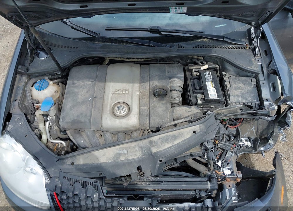 2009 VOLKSWAGEN JETTA 2.5L SE VIN: 3VWTZ71K59M257612