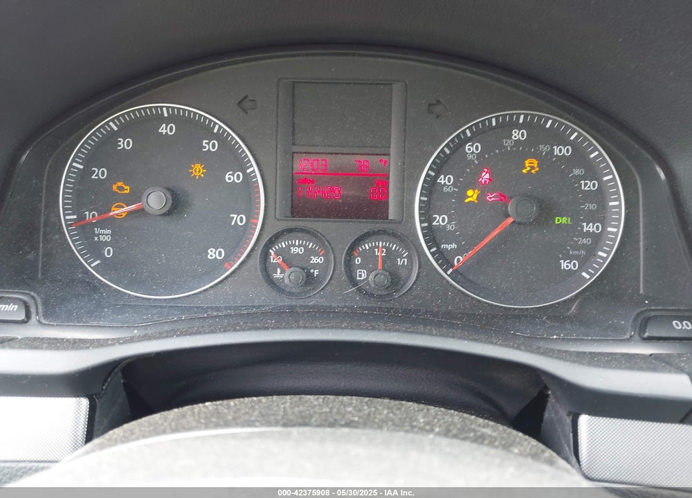 2009 VOLKSWAGEN JETTA 2.5L SE VIN: 3VWTZ71K59M257612