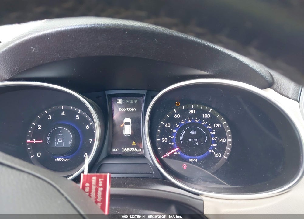 2016 HYUNDAI SANTA FE SPORT VIN: 5XYZU3LB4GG327628