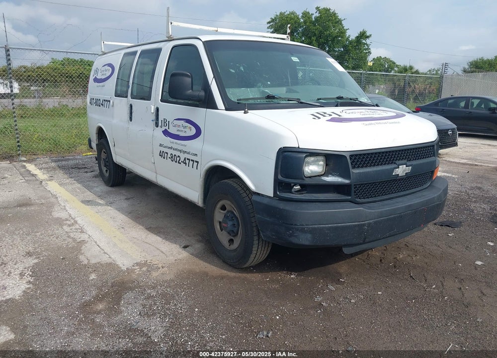2007 CHEVROLET EXPRESS WORK VAN VIN: 1GCGG25V571141788