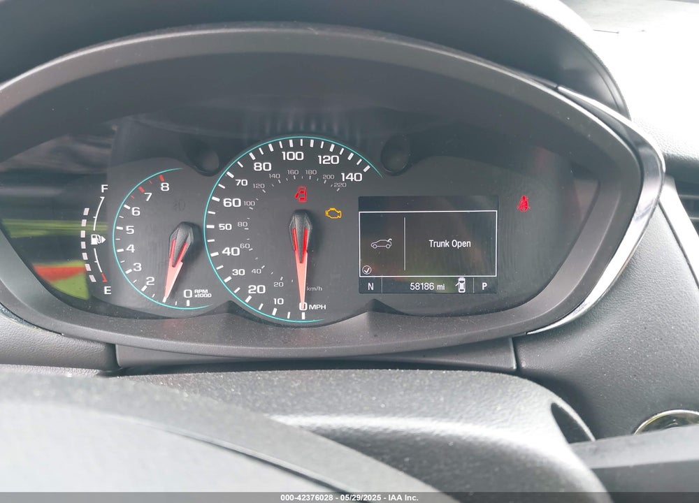 2019 CHEVROLET TRAX VIN: KL7CJPSB6KB877131