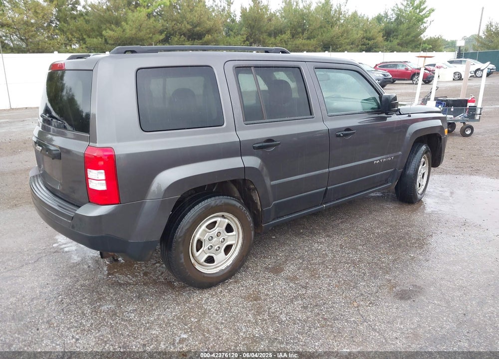 2016 JEEP PATRIOT SPORT VIN: 1C4NJPBA9GD760349