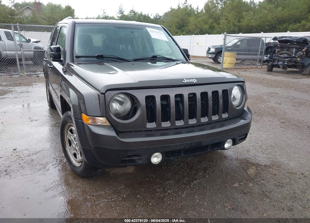 2016 JEEP PATRIOT SPORT VIN: 1C4NJPBA9GD760349