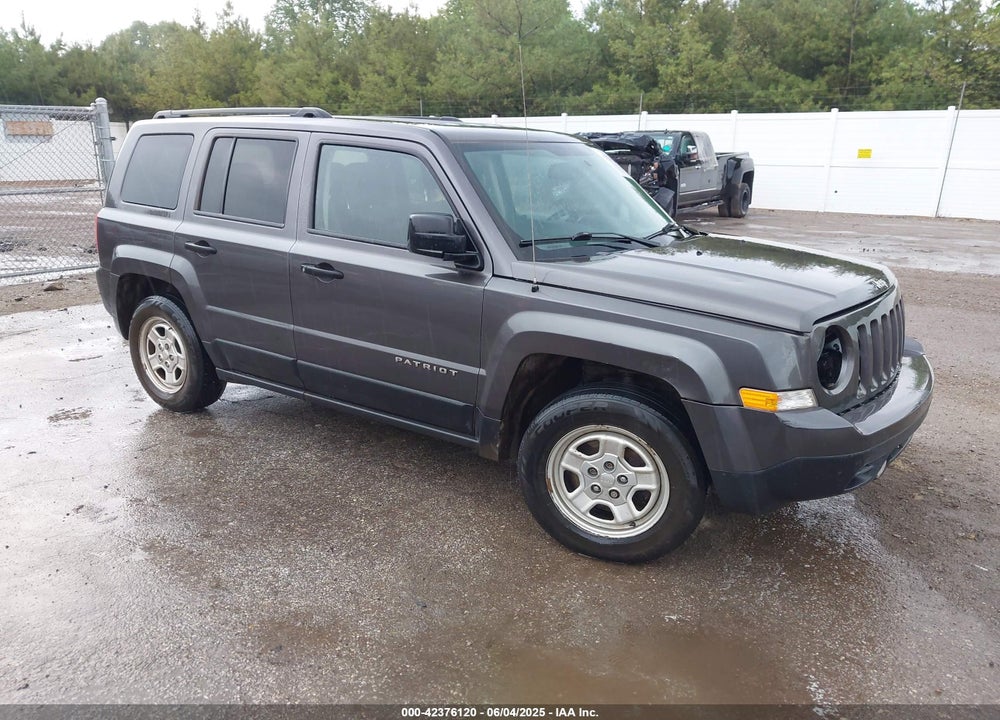 2016 JEEP PATRIOT SPORT VIN: 1C4NJPBA9GD760349