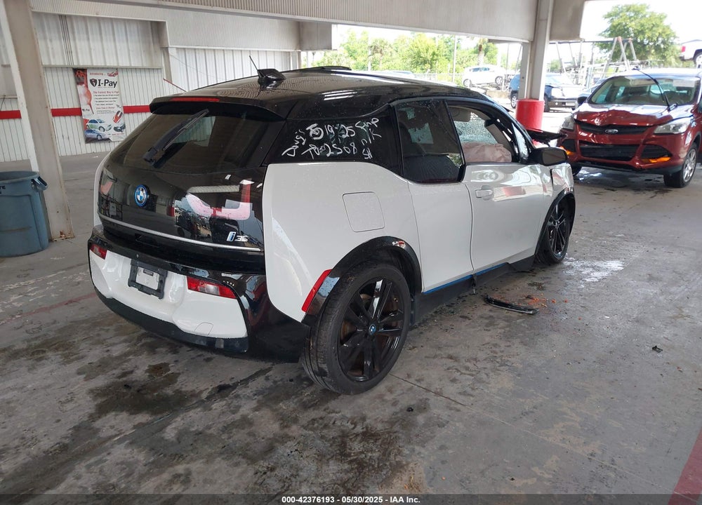 2018 BMW I3S 94AH W/RANGE EXTENDER VIN: WBY7Z8C54JVB87498