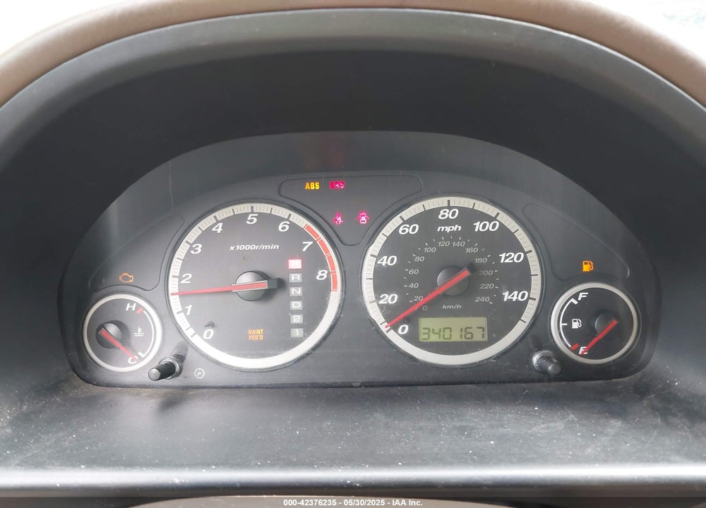 2002 HONDA CR-V EX VIN: SHSRD78822U008984