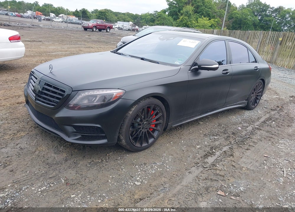 2014 MERCEDES-BENZ S 550 4MATIC VIN: WDDUG8FB7EA035212