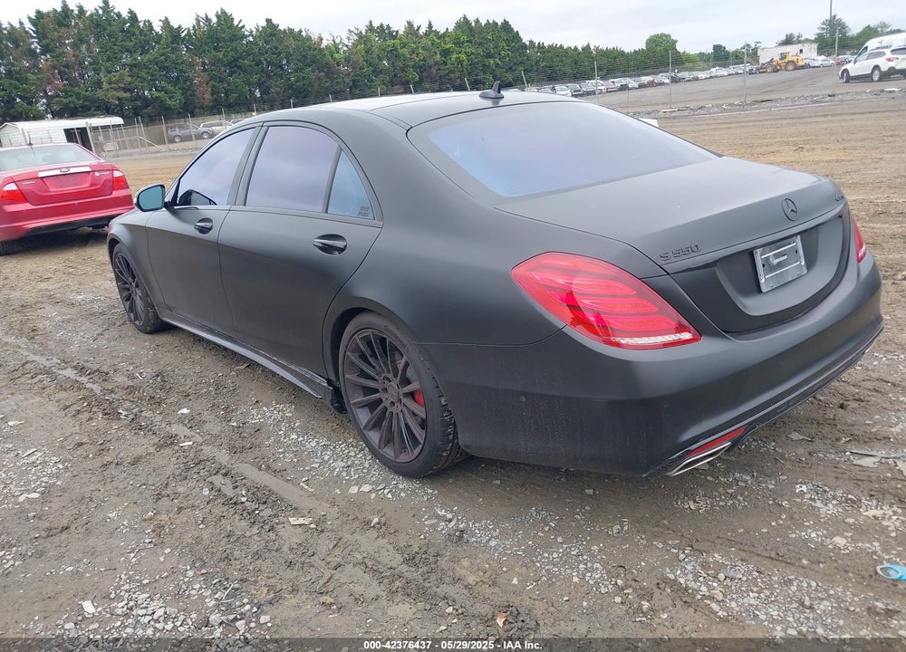 2014 MERCEDES-BENZ S 550 4MATIC VIN: WDDUG8FB7EA035212