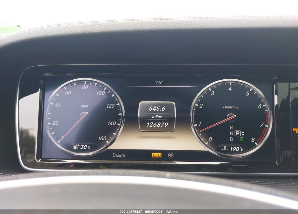 2014 MERCEDES-BENZ S 550 4MATIC VIN: WDDUG8FB7EA035212