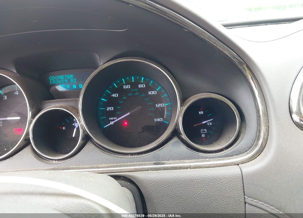 2013 BUICK ENCLAVE CONVENIENCE VIN: 5GAKVBKD3DJ243261