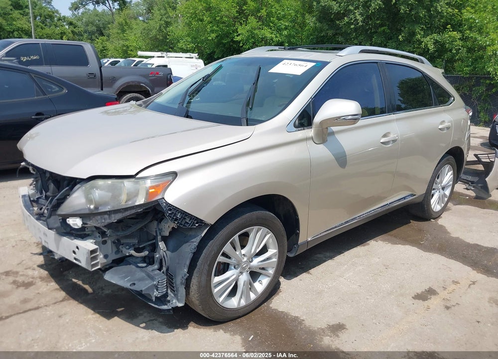 2012 LEXUS RX 450H VIN: JTJBC1BA4C2430180