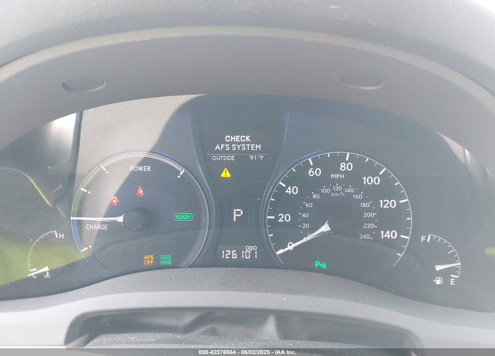 2012 LEXUS RX 450H VIN: JTJBC1BA4C2430180