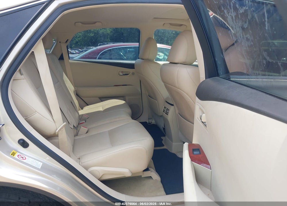 2012 LEXUS RX 450H VIN: JTJBC1BA4C2430180