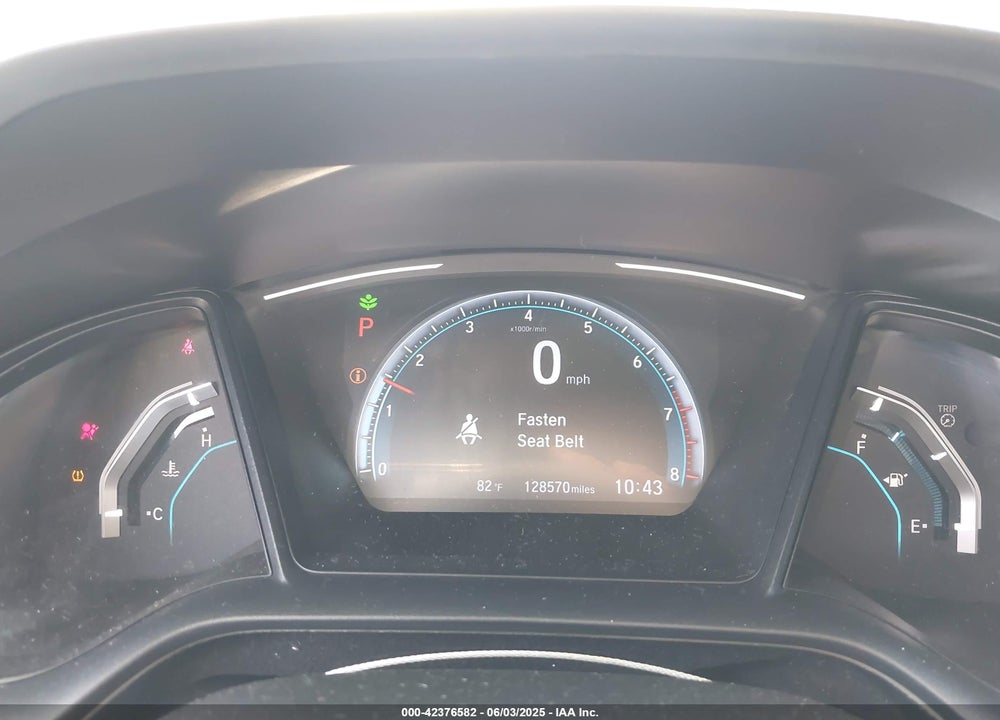 2019 HONDA CIVIC VIN: 2HGFC2F64KH553632