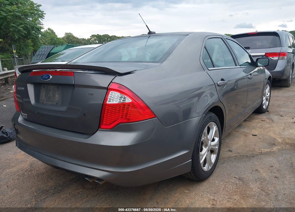 2012 FORD FUSION VIN: 3FAHP0HA0CR134819