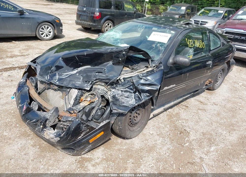 2002 PONTIAC SUNFIRE SE VIN: 1G2JB124X27252082