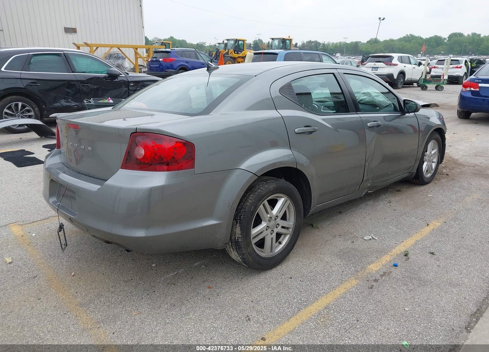 2012 DODGE AVENGER VIN: 1C3CDZCB5CN161510