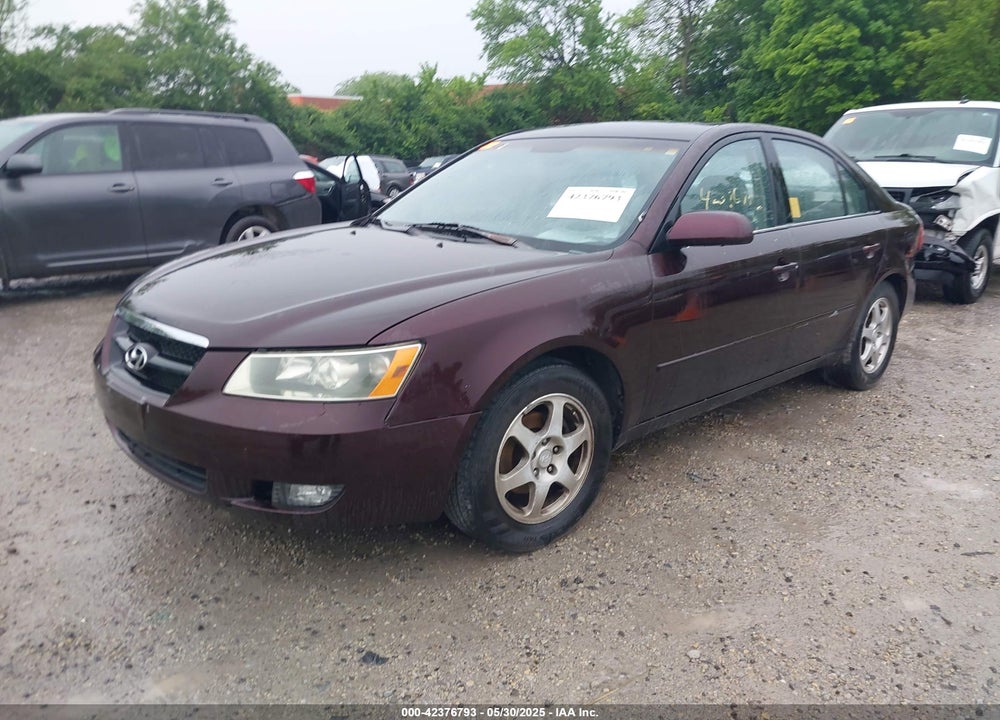 2006 HYUNDAI SONATA GLS VIN: KMHEU46CX6A075483