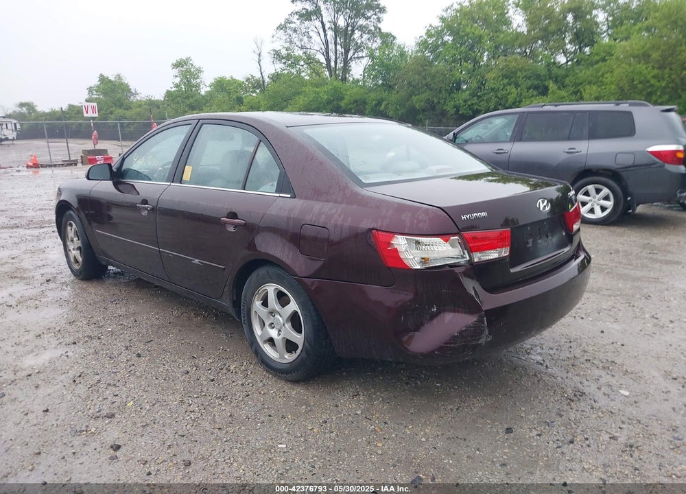 2006 HYUNDAI SONATA GLS VIN: KMHEU46CX6A075483