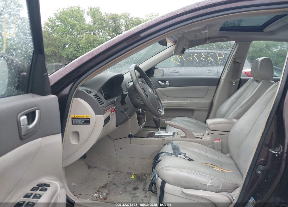 2006 HYUNDAI SONATA GLS VIN: KMHEU46CX6A075483