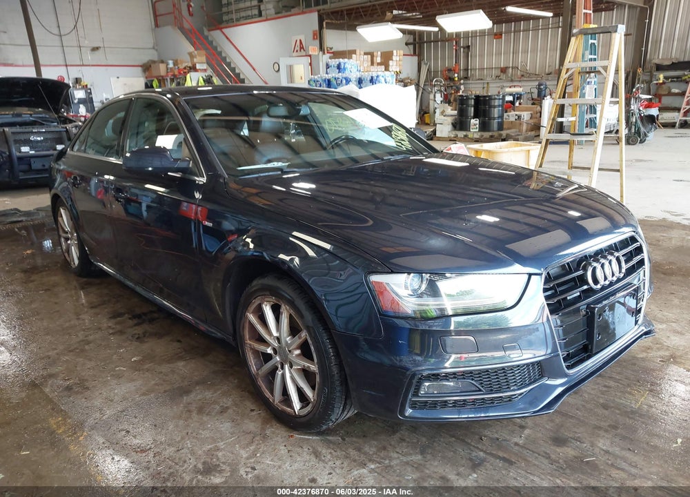 2016 AUDI A4 2.0T PREMIUM VIN: WAUFFAFL9GN009855