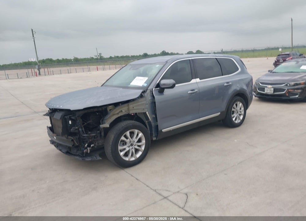 2022 KIA TELLURIDE LX VIN: 5XYP2DHC5NG209265