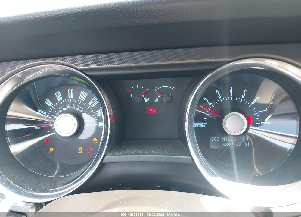 2012 FORD MUSTANG GT VIN: 1ZVBP8CF2C5251013
