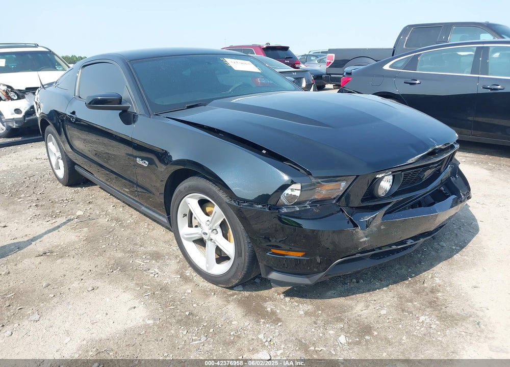 2012 FORD MUSTANG GT VIN: 1ZVBP8CF2C5251013