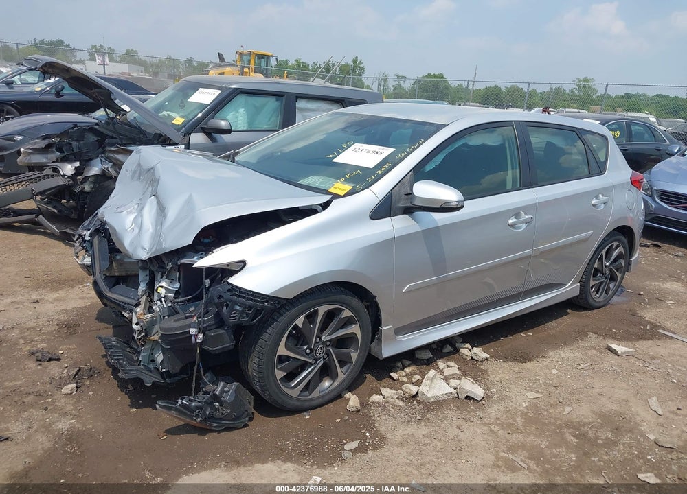 2018 TOYOTA COROLLA IM VIN: JTNKARJEXJJ560278