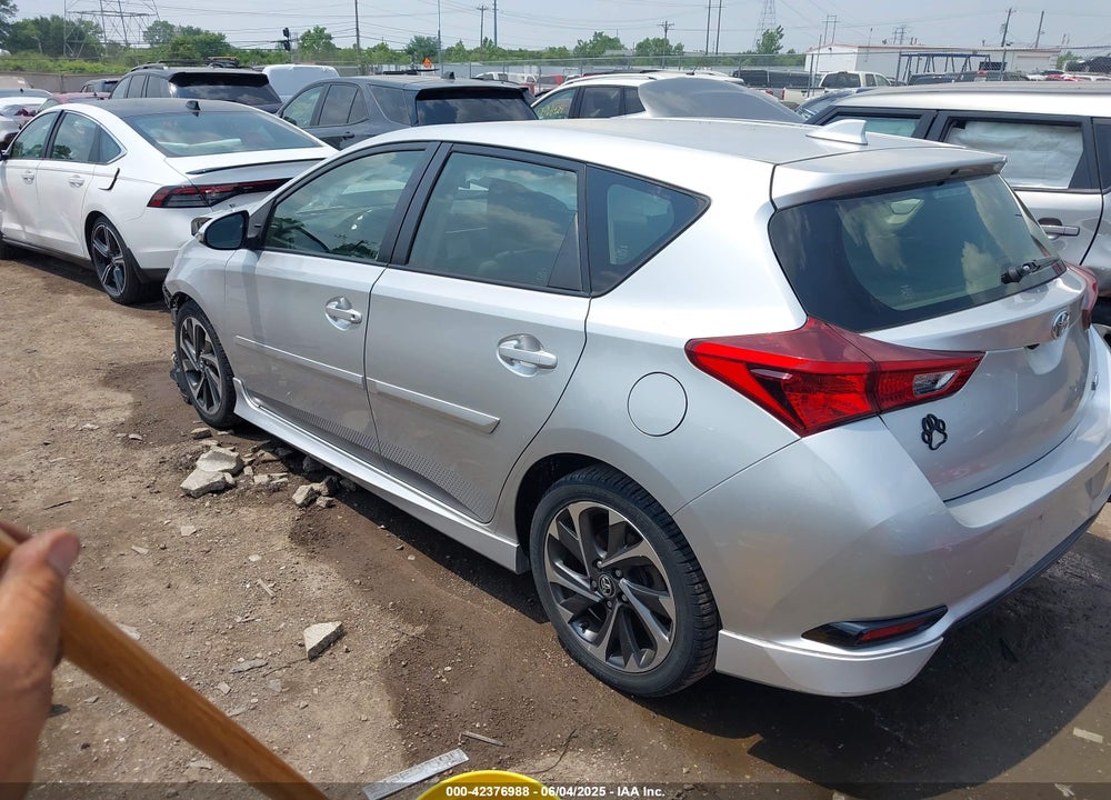 2018 TOYOTA COROLLA IM VIN: JTNKARJEXJJ560278