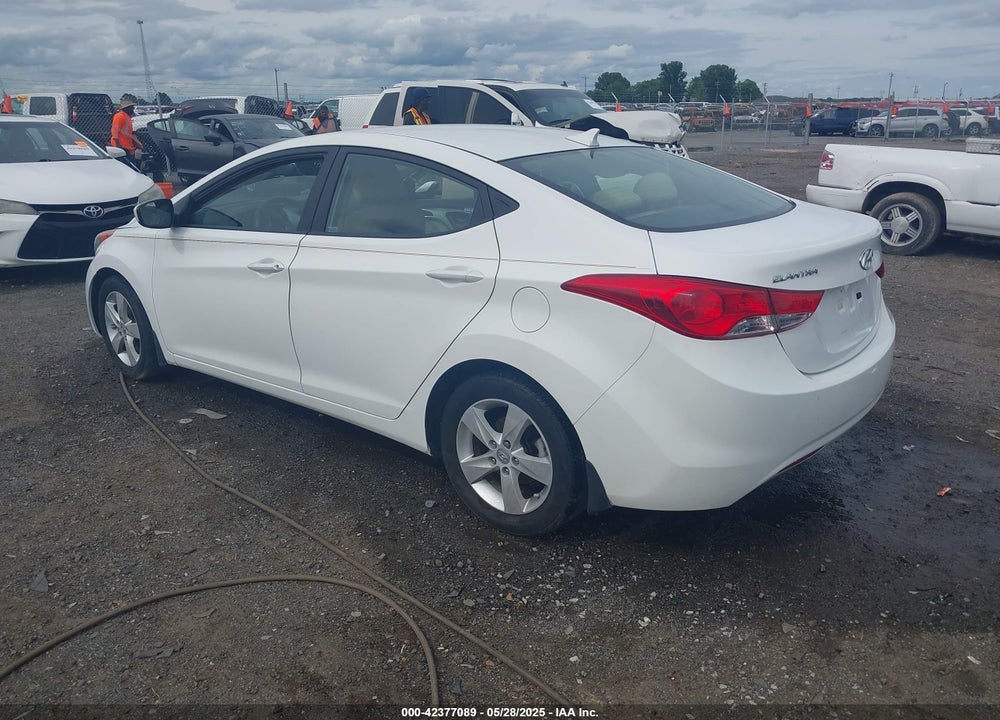 2013 HYUNDAI ELANTRA GLS VIN: 5NPDH4AE9DH167994