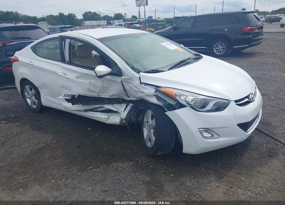 2013 HYUNDAI ELANTRA GLS VIN: 5NPDH4AE9DH167994