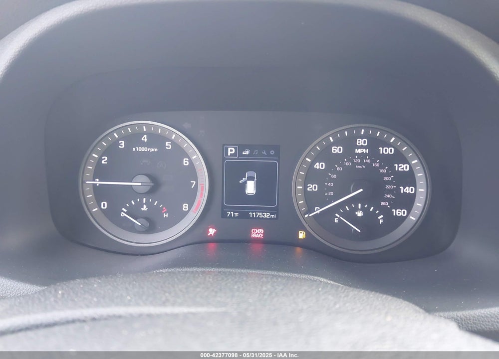 2017 HYUNDAI TUCSON VIN: KM8J33A43HU493610