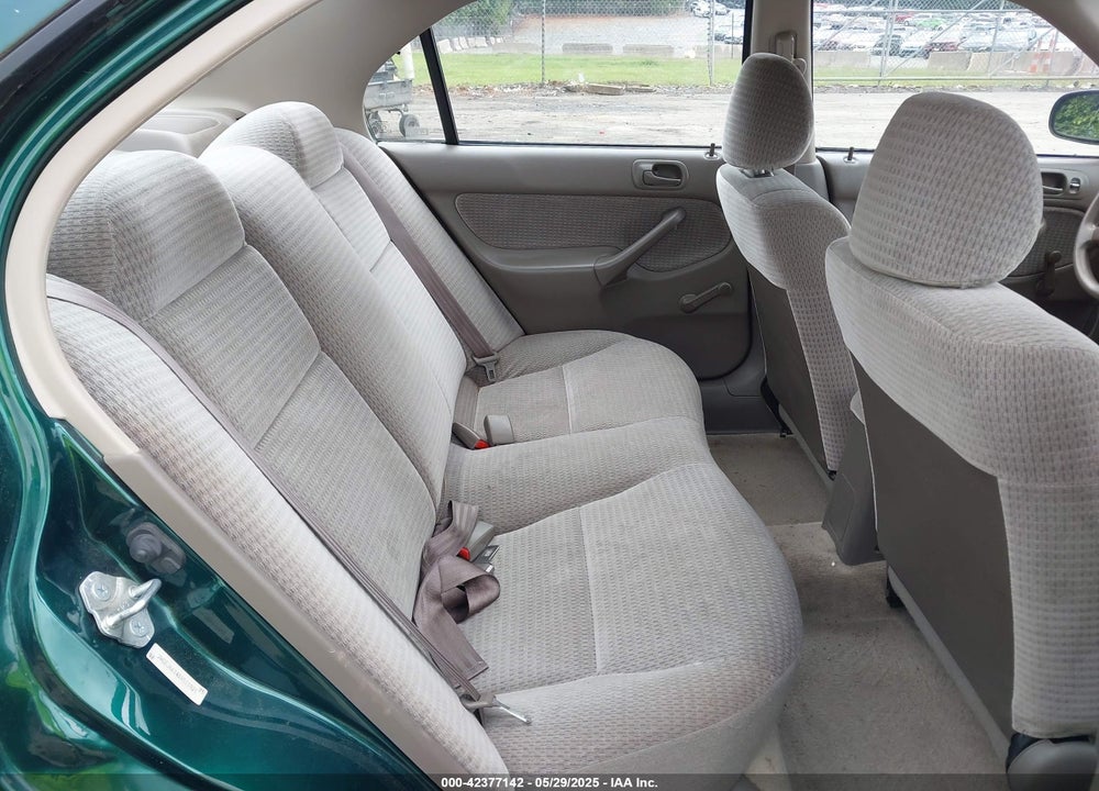 1999 HONDA CIVIC VALUE PACKAGE VIN: 2HGEJ6614XH511921
