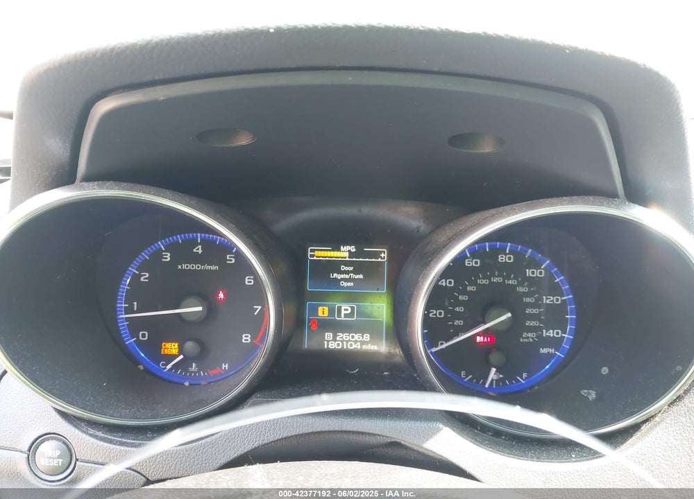 2015 SUBARU LEGACY VIN: 4S3BNBC66F3009346