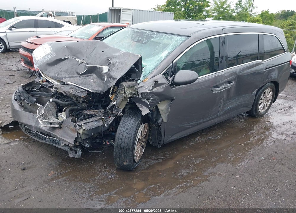 2016 HONDA ODYSSEY EX-L VIN: 5FNRL5H64GB051310
