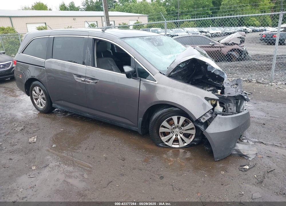 2016 HONDA ODYSSEY EX-L VIN: 5FNRL5H64GB051310