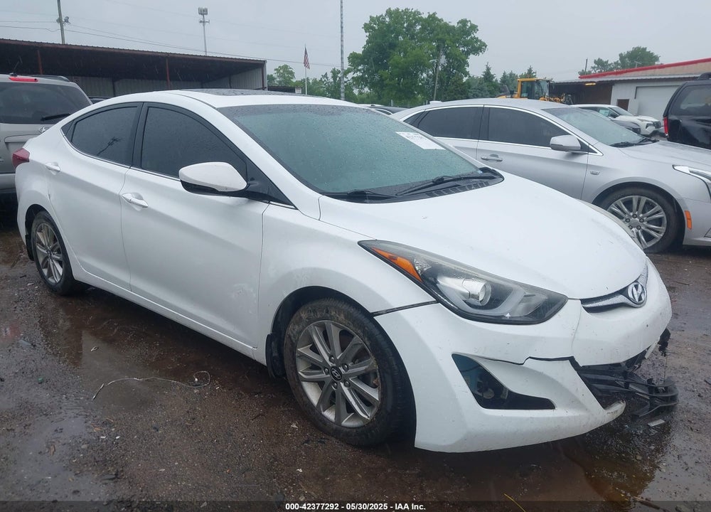 2015 HYUNDAI ELANTRA SE VIN: 5NPDH4AE8FH584235