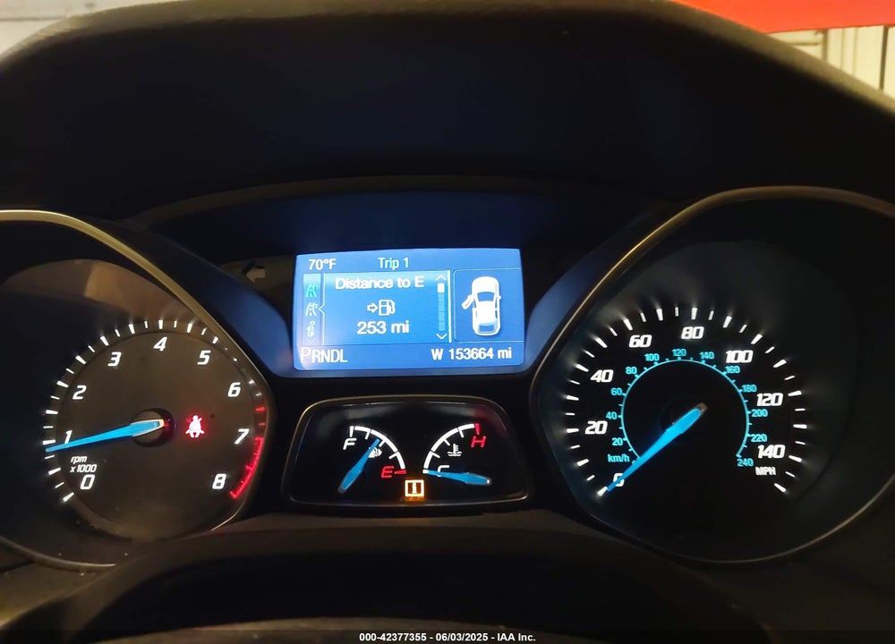 2013 FORD FOCUS VIN: 1FADP3K29DL151605