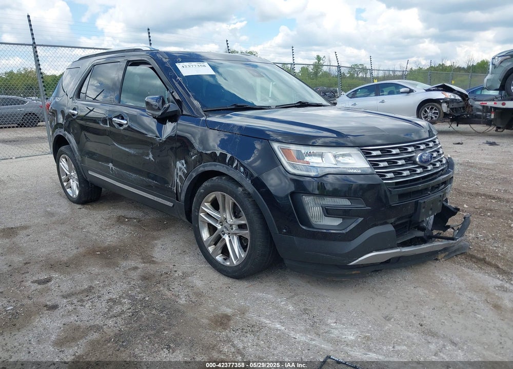 2016 FORD EXPLORER LIMITED VIN: 1FM5K8F80GGB38503