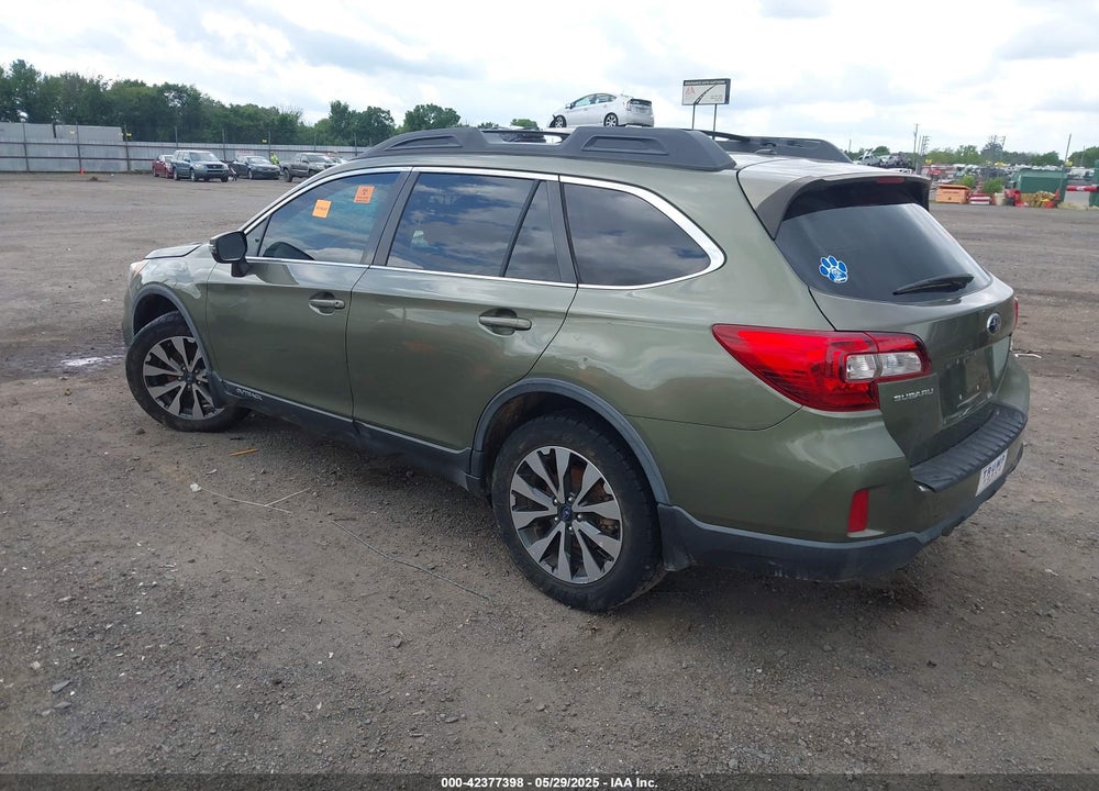2015 SUBARU OUTBACK 2.5I LIMITED VIN: 4S4BSBNC0F3355268