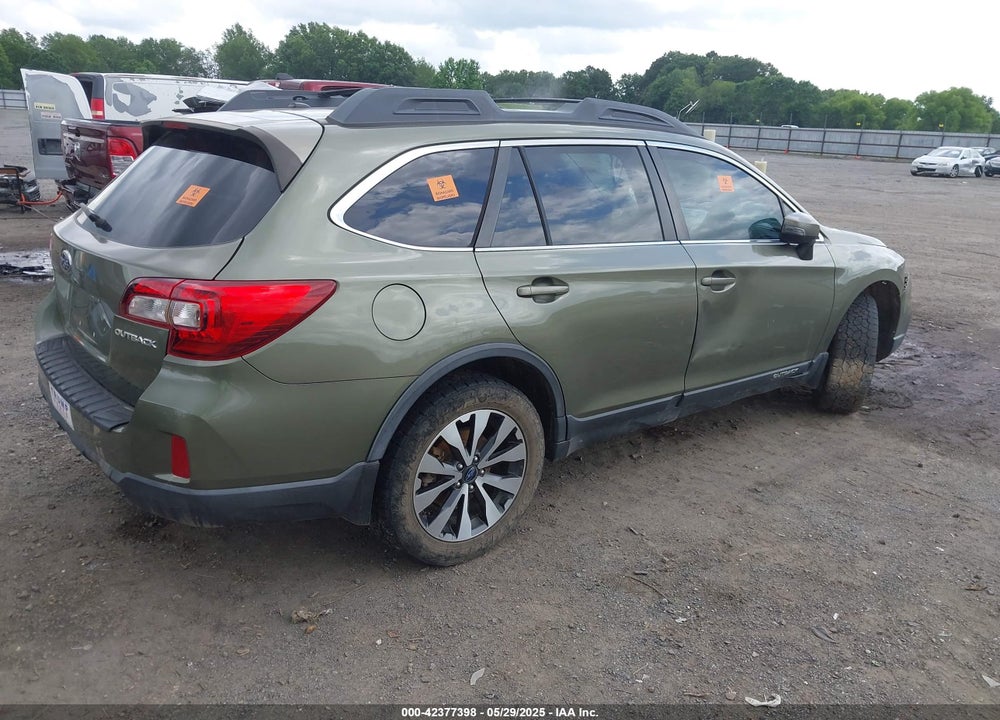 2015 SUBARU OUTBACK 2.5I LIMITED VIN: 4S4BSBNC0F3355268
